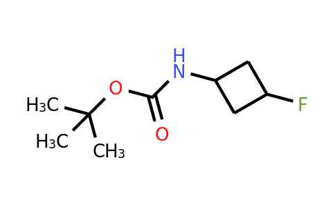 1284249-30-4 | tert-butyl N-(3-fluorocyclobutyl)carbamate