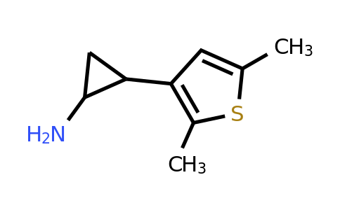 1284968-26-8 | 2-(2,5-Dimethylthiophen-3-yl)cyclopropan-1-amine