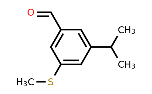 1289031-77-1 | 3-Isopropyl-5-(methylthio)benzaldehyde