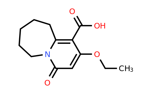 1291844-45-5 | 2-Ethoxy-4-oxo-4,6,7,8,9,10-hexahydropyrido[1,2-a]azepine-1-carboxylic acid