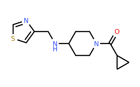 1293036-10-8 | Cyclopropyl(4-((thiazol-4-ylmethyl)amino)piperidin-1-yl)methanone