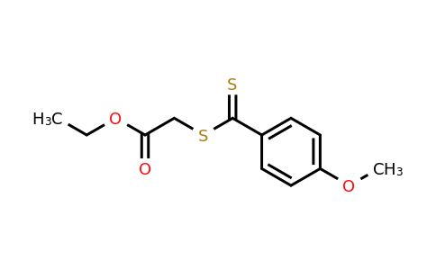 Ethyl 2-(4-methoxyphenylcarbonothioylthio)acetate