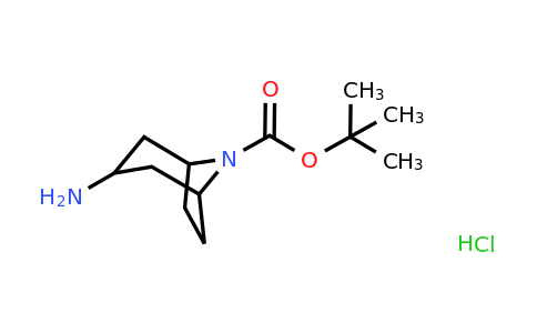 1303968-23-1 | tert-Butyl 3-amino-8-azabicyclo[3.2.1]octane-8-carboxylate hydrochloride