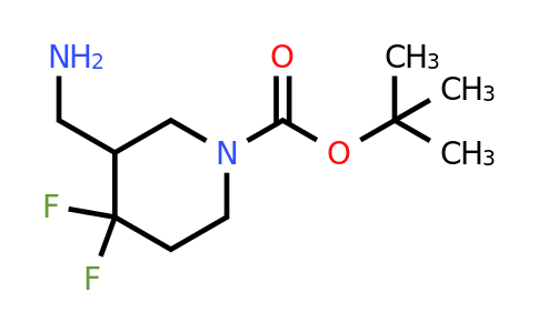 1303973-27-4 | tert-Butyl 3-(aminomethyl)-4,4-difluoropiperidine-1-carboxylate