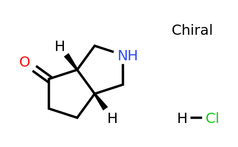 130657-48-6 | cis-Hexahydro-cyclopenta[c]pyrrol-4-one hydrochloride