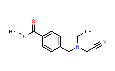 1308168-79-7 | Methyl 4-(((cyanomethyl)(ethyl)amino)methyl)benzoate