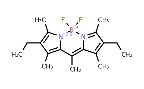 2,8-Diethyl-5,5-difluoro-1,3,7,9,10-pentamethyl-5H-dipyrrolo[1,2-c:2',1'-f][1,3,2]diazaborinin-4-ium-5-uide