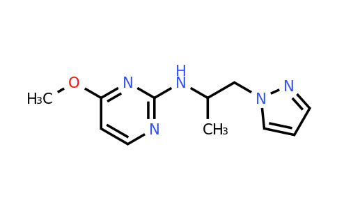 1311460-63-5 | n-(1-(1h-Pyrazol-1-yl)propan-2-yl)-4-methoxypyrimidin-2-amine