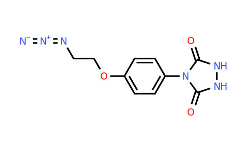 4-(4-(2-Azidoethoxy)phenyl)-1,2,4-triazolidine-3,5-dione