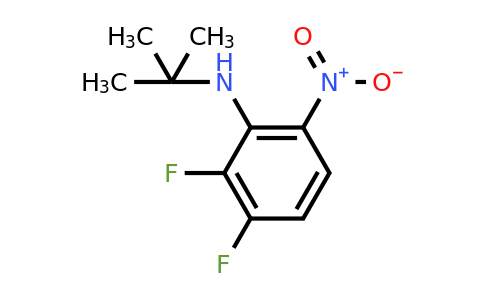 1314985-42-6 | N-tert-Butyl-2,3-difluoro-6-nitroaniline