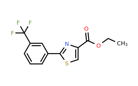 132089-39-5 | Ethyl 2-(3-(trifluoromethyl)phenyl)thiazole-4-carboxylate