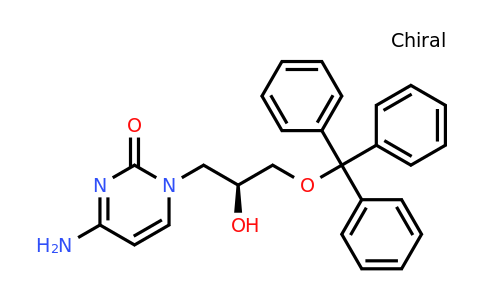 (S)-4-amino-1-(2-hydroxy-3-(trityloxy)propyl)pyrimidin-2(1H)-one