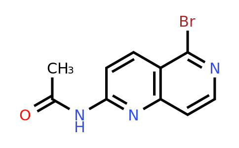 1330752-53-8 | N-(5-bromo-1,6-naphthyridin-2-yl)acetamide