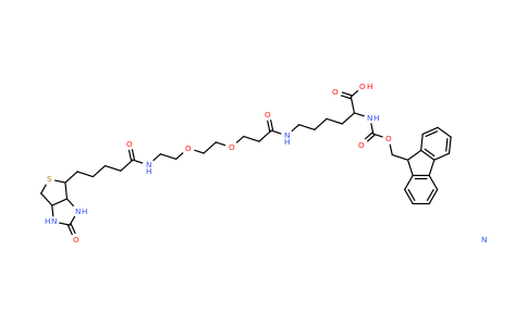 Fmoc-N-Lys-(PEG12-biotin)-OH-(acid)