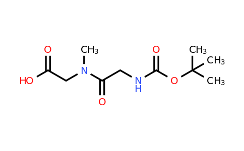 2-(2-((tert-Butoxycarbonyl)amino)-N-methylacetamido)acetic acid