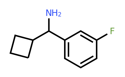 1337728-97-8 | Cyclobutyl(3-fluorophenyl)methanamine