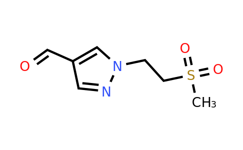 1341130-99-1 | 1-(2-Methanesulfonylethyl)-1h-pyrazole-4-carbaldehyde