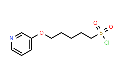 1341670-53-8 | 5-(Pyridin-3-yloxy)pentane-1-sulfonyl chloride