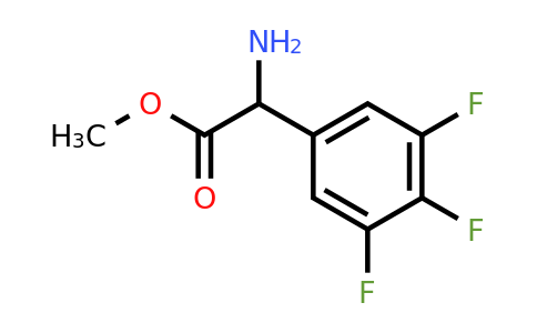 1341970-16-8 | Methyl 2-amino-2-(3,4,5-trifluorophenyl)acetate