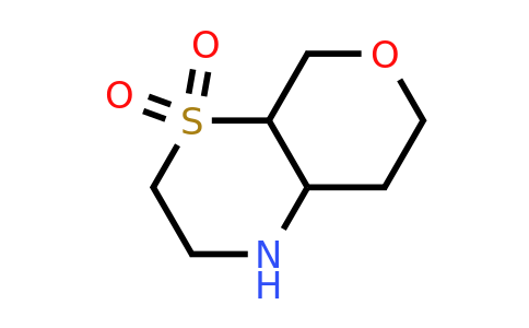 1342743-05-8 | Octahydropyrano[3,4-b][1,4]thiazine 4,4-dioxide