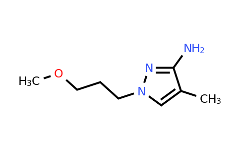 1344080-35-8 | 1-(3-Methoxypropyl)-4-methyl-1h-pyrazol-3-amine