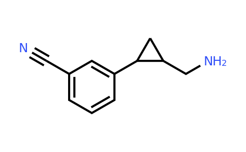 1344255-37-3 | 3-(2-(Aminomethyl)cyclopropyl)benzonitrile