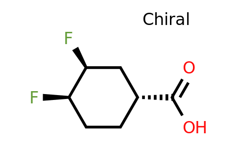 1346604-76-9 | rel-(1R,3S,4R)-3,4-difluorocyclohexanecarboxylic acid