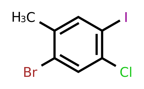 1349718-82-6 | 1-Bromo-5-chloro-4-iodo-2-methylbenzene