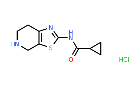 1351598-79-2 | n-(4,5,6,7-Tetrahydrothiazolo[5,4-c]pyridin-2-yl)cyclopropanecarboxamide hydrochloride