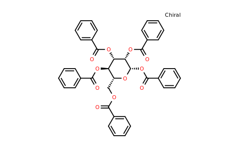 (2S,3S,4S,5R,6R)-6-((Benzoyloxy)methyl)tetrahydro-2H-pyran-2,3,4,5-tetrayl tetrabenzoate