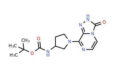 1354528-55-4 | Tert-butyl (1-(3-oxo-2,3-dihydro-[1,2,4]triazolo[4,3-a]pyrazin-8-yl)pyrrolidin-3-yl)carbamate