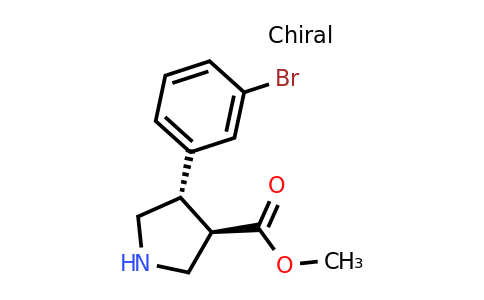 1354721-09-7 | Methyl (3r,4s)-4-(3-bromophenyl)pyrrolidine-3-carboxylate