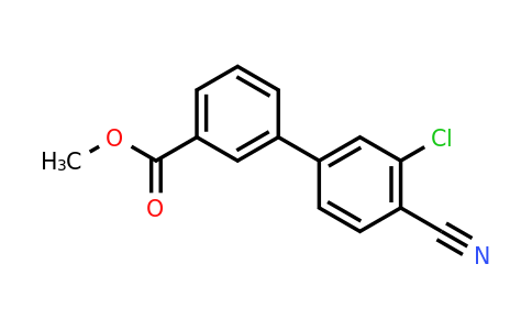 1355247-44-7 | Methyl 3-(3-chloro-4-cyanophenyl)benzoate