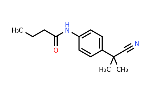 1355492-97-5 | n-(4-(2-Cyanopropan-2-yl)phenyl)butyramide