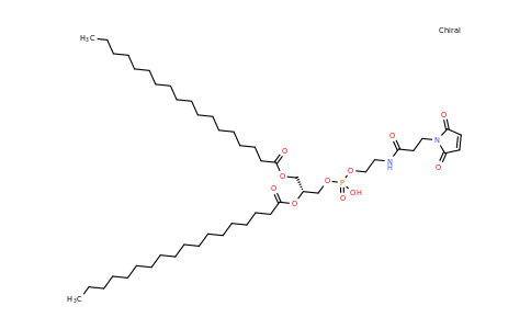 (2R)-3-(((2-(3-(2,5-Dioxo-2,5-dihydro-1H-pyrrol-1-yl)propanamido)ethoxy)(hydroxy)phosphoryl)oxy)propane-1,2-diyl distearate