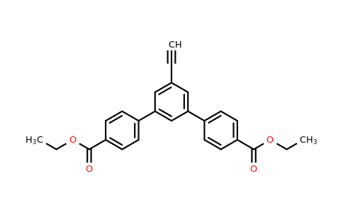 Diethyl 5'-ethynyl-[1,1':3',1''-terphenyl]-4,4''-dicarboxylate