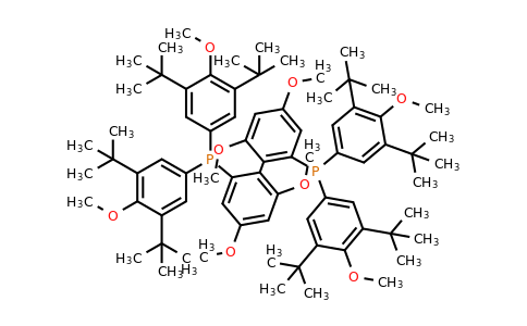 (S)-2,2'-Bis[bis(4-methoxy-3,5-di-t-butylphenyl)phosphino]-4,4',6,6'-tetramethoxy)-1,1'-biphenyl