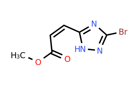 1365988-78-8 | Methyl (Z)-3-(3-bromo-1H-1,2,4-triazol-5-yl)acrylate