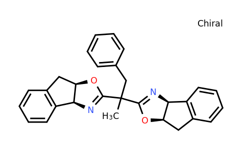 1379763-05-9 | (3aS,3a'S,8aR,8a'R)-2,2'-(1-Phenylpropane-2,2-diyl)bis(3a,8a-dihydro-8H-indeno[1,2-d]oxazole)