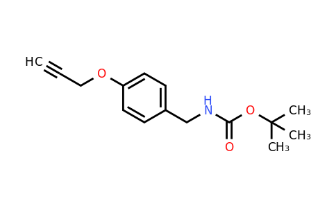 1380401-33-1 | tert-Butyl (4-(prop-2-yn-1-yloxy)benzyl)carbamate