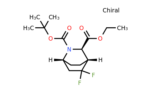 1392803-20-1 | Ethyl (1R,3R,4R)-rel-2-Boc-5,5-difluoro-2-azabicyclo[2.2.2]octane-3-carboxylate