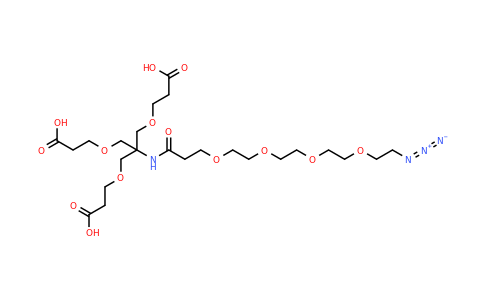 1398044-51-3 | Azido-PEG4-amido-tri-(carboxyethoxymethyl)-methane