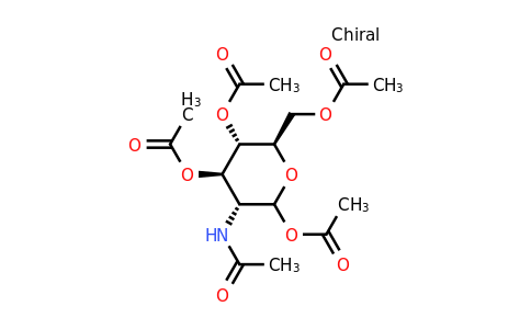 (3R,4R,5S,6R)-3-Acetamido-6-(acetoxymethyl)tetrahydro-2H-pyran-2,4,5-triyl triacetate