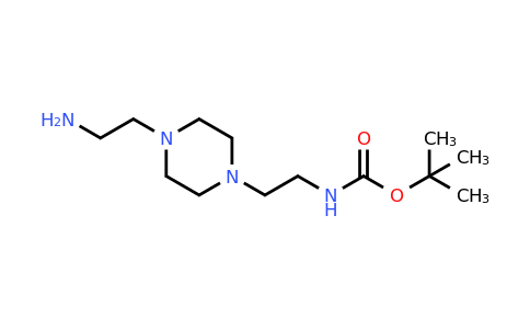 1415582-56-7 | tert-Butyl (2-(4-(2-aminoethyl)piperazin-1-yl)ethyl)carbamate