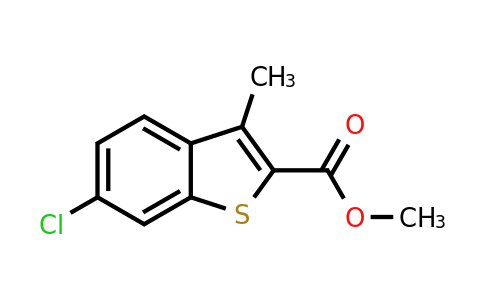 1415968-74-9 | Methyl 6-chloro-3-methylbenzo[b]thiophene-2-carboxylate