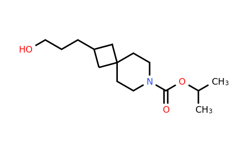 1416176-24-3 | isopropyl 2-(3-hydroxypropyl)-7-azaspiro[3.5]nonane-7-carboxylate