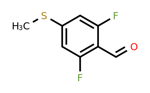 1428234-70-1 | 2,6-Difluoro-4-(methylthio)benzaldehyde