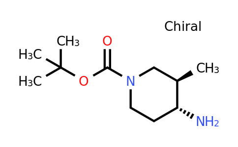 1428341-13-2 | rel-tert-Butyl (3R,4R)-4-amino-3-methylpiperidine-1-carboxylate