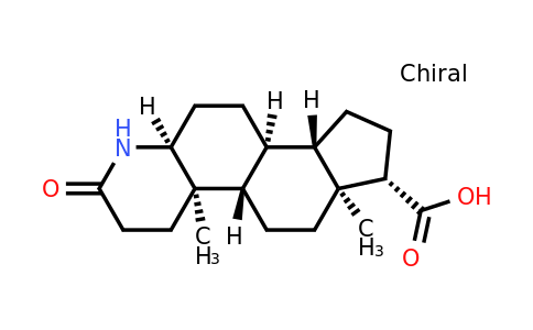 (4aR,4bS,6aS,7S,9aS,9bS,11aS)-4a,6a-dimethyl-2-oxohexadecahydro-1H-indeno[5,4-f]quinoline-7-carboxylic acid