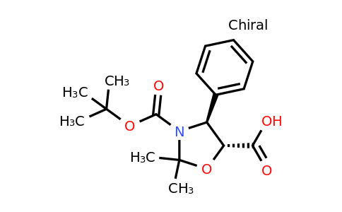 (4S,5R)-3-(tert-Butoxycarbonyl)-2,2-dimethyl-4-phenyloxazolidine-5-carboxylic acid